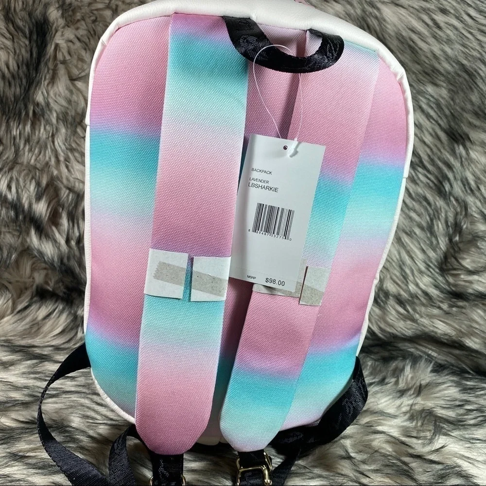 Baby Shark Backpack Sharkie pastel Pink Blue